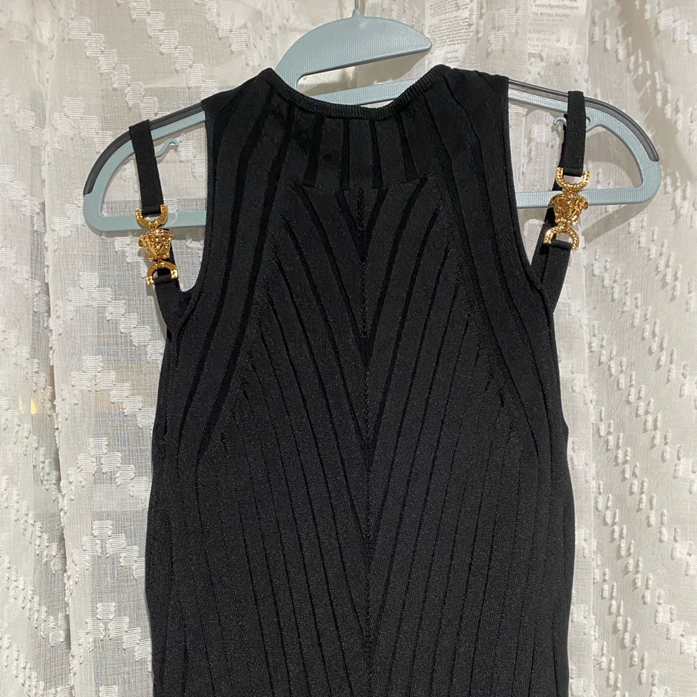 Versace Medusa ribbed knit dress - Picture 6 of 9